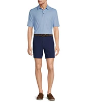 Roundtree & Yorke 7#double; Flat Front Performance Shorts