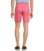 Roundtree & Yorke The Fairway 9#double; Flat Front Classic Fit Performance Shorts