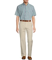 Roundtree & Yorke Andrew Fit Straight Washed Chino Pants