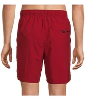 Roundtree & Yorke Aqua-Charter 7#double; Solid Swim Trunks