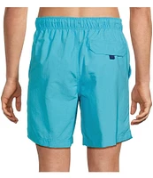 Roundtree & Yorke Aqua-Charter 7#double; Solid Swim Trunks