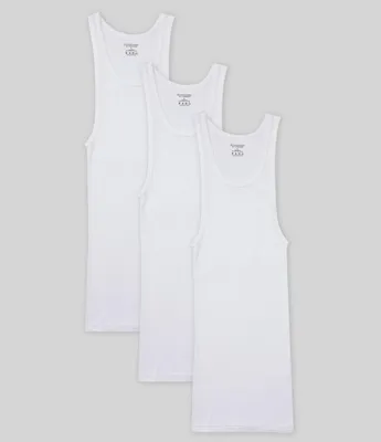 Roundtree & Yorke Big Tall Athletic Tanks 3-Pack