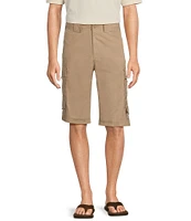 Roundtree & Yorke Big & Tall Classic-Fit Multi Pocket Utility Cargo 13#double; Inseam Shorts