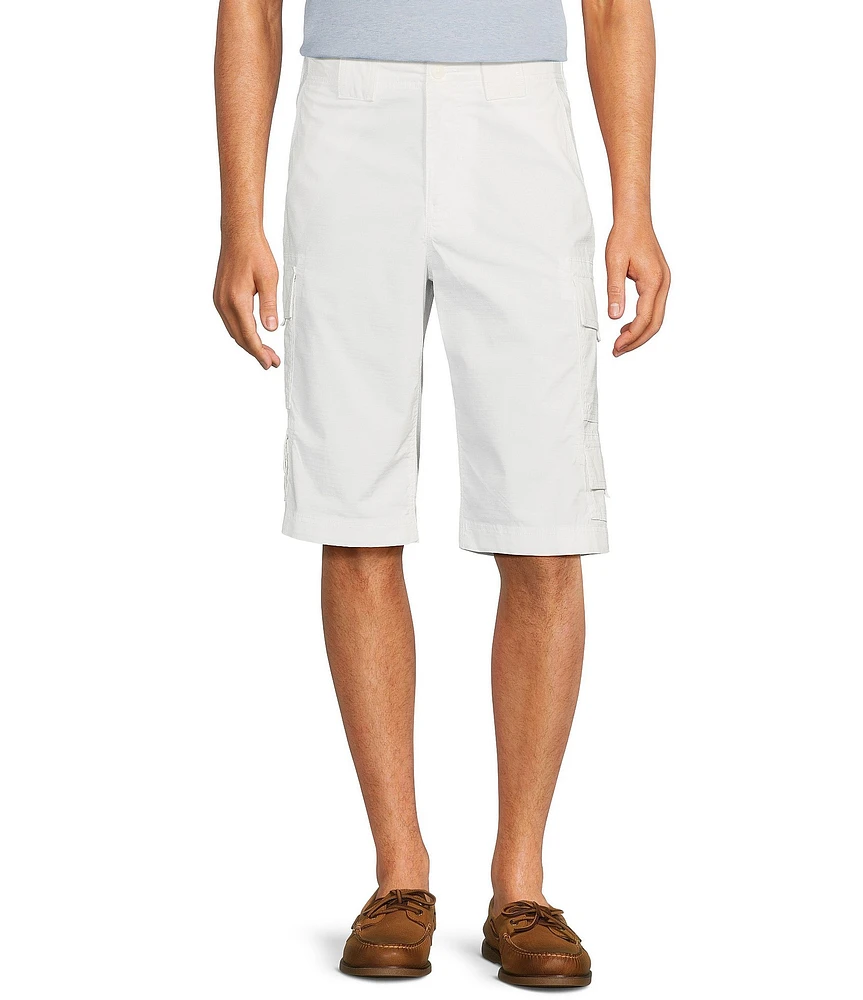 Roundtree & Yorke Big & Tall Classic-Fit Multi Pocket Utility Cargo 13#double; Inseam Shorts