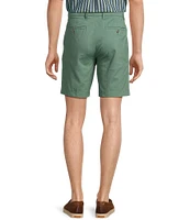Roundtree & Yorke Big & Tall Flat Front Washed Chino 9-11#double; Inseam Shorts