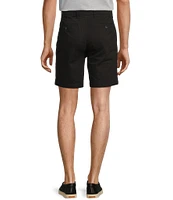 Roundtree & Yorke Big & Tall Flat Front Washed Chino 9-11#double; Inseam Shorts