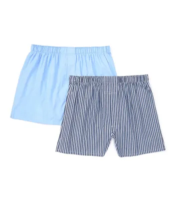Roundtree & Yorke Big Tall Full Cut Boxers 2-Pack