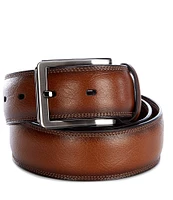 Roundtree & Yorke Big & Tall Honey Leather Belt