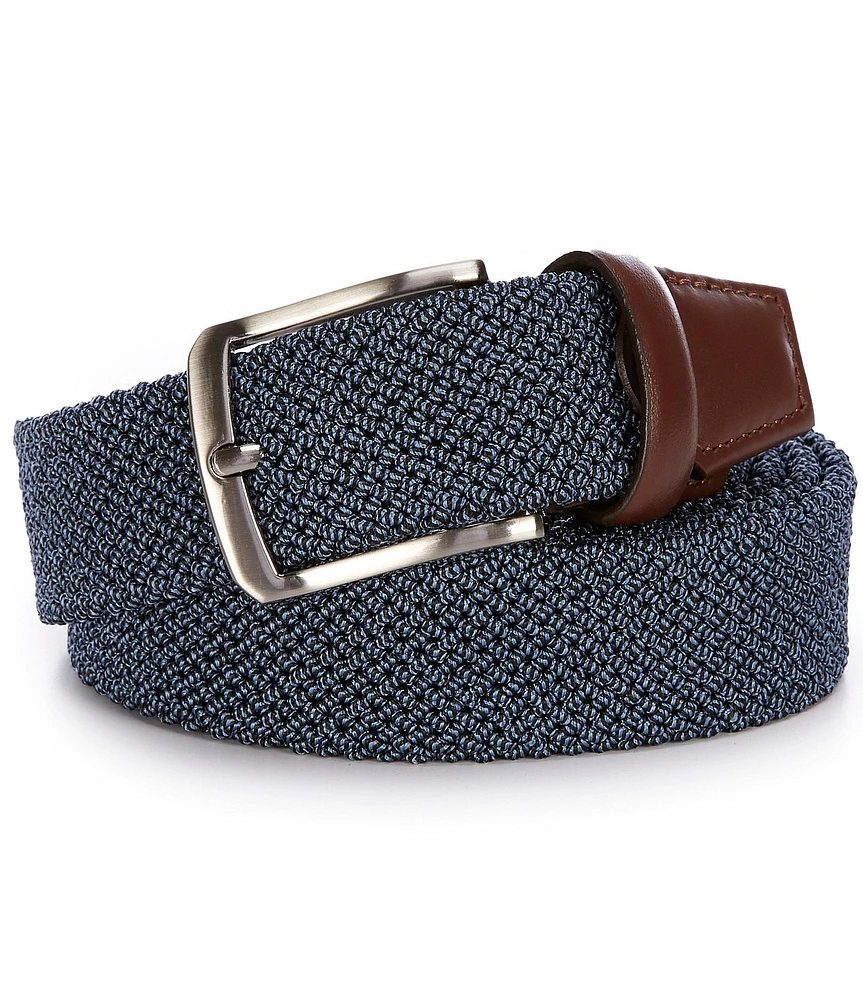 Roundtree & Yorke Big & Tall Knit Braided Belt