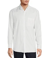 Roundtree & Yorke Big & Tall Long Sleeve Solid Oxford Sport Shirt