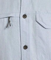 Roundtree & Yorke Big & Tall Performance Charter Vented Short Sleeve Solid Sport Shirt