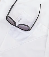 Roundtree & Yorke Big & Tall Performance Charter Vented Short Sleeve Solid Sport Shirt