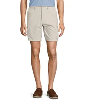 Roundtree & Yorke Big & Tall Performance Classic Fit Flat Front 11#double; Cargo Shorts