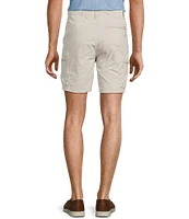 Roundtree & Yorke Big & Tall Performance Classic Fit Flat Front 11#double; Cargo Shorts