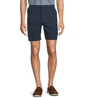 Roundtree & Yorke Big & Tall Performance Classic Fit Flat Front 11#double; Cargo Shorts