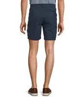 Roundtree & Yorke Big & Tall Performance Classic Fit Flat Front 11#double; Cargo Shorts