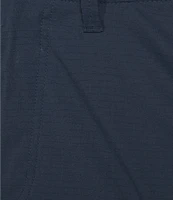 Roundtree & Yorke Big & Tall Performance Classic Fit Flat Front 11#double; Cargo Shorts