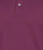 Roundtree & Yorke Big & Tall Performance Dash Short Sleeve Jacquard Polo Shirt