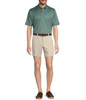 Roundtree & Yorke Big & Tall Performance Diamond Jacquard Polo Shirt