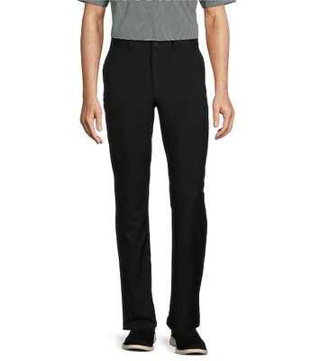 Roundtree & Yorke Big & Tall Performance Stewart Classic Fit Flat Front Solid Pants