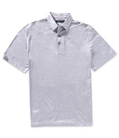 Roundtree & Yorke Big & Tall Performance The Fairway Short Sleeve Solid Polo Shirt