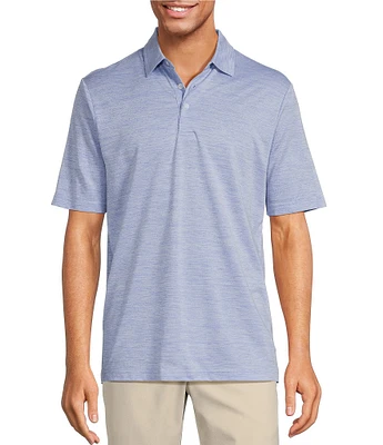 Roundtree & Yorke Big & Tall Performance The Fairway Short Sleeve Solid Polo Shirt