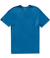 Roundtree & Yorke Big & Tall Short Sleeve Solid Pocket Crew T-Shirt