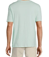 Roundtree & Yorke Big & Tall Short Sleeve Solid Pocket Crew T-Shirt
