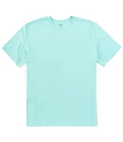 Roundtree & Yorke Big & Tall Solid Cloud Short Sleeve Crew Neck T-Shirt