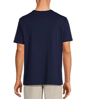 Roundtree & Yorke Big & Tall Solid Cloud Short Sleeve Crew Neck T-Shirt