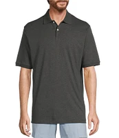 Roundtree & Yorke Big & Tall The Cloud Collection 7#double; Flat Front Washed Chino Shorts