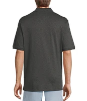 Roundtree & Yorke Big & Tall The Cloud Collection 7#double; Flat Front Washed Chino Shorts