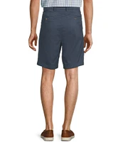 Roundtree & Yorke Big & Tall The Cloud Short Classic Fit 11#double; Pleated Washed Chino Shorts
