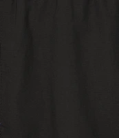 Roundtree & Yorke Boardwalk Cargo 9#double; Solid Swim Trunk