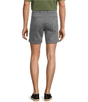 Roundtree & Yorke Casual Straight Fit Flat Front Tech Pocket Printed 7#double; Inseam Shorts