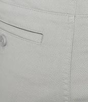 Roundtree & Yorke Casual Straight Fit Flat Front Tech Pocket Printed 7#double; Inseam Shorts