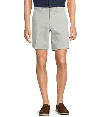 Roundtree & Yorke Casual Straight Fit Flat Front Tech Pocket Printed 9#double; Inseam Shorts