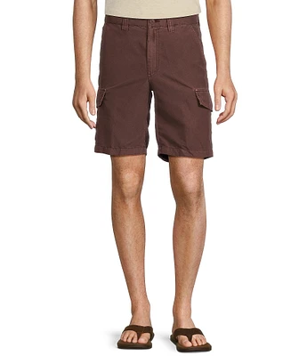 Roundtree & Yorke Casuals Straight Fit 9#double; Inseam Cargo Shorts