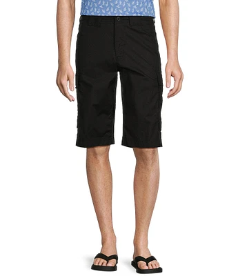 Roundtree & Yorke Classic Fit 13#double; Inseam Cargo Shorts