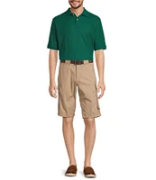 Roundtree & Yorke Classic Fit 13#double; Inseam Cargo Shorts