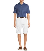 Roundtree & Yorke Classic Fit 13#double; Inseam Cargo Shorts