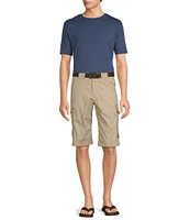 Roundtree & Yorke Classic Fit 13#double; Inseam Cargo Shorts