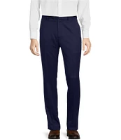 Roundtree & Yorke TravelSmart Classic Fit Non-Iron Ultimate Comfort Microfiber Flat-Front Dress Pants