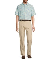Roundtree & Yorke Classic Fit Washed Chino Pants