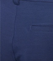 Roundtree & Yorke Classic Flat Front Performance Space Dye 8#double; Pull On Shorts