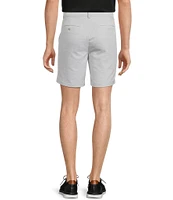 Roundtree & Yorke Classic Flat Front Performance Space Dye 8#double; Pull On Shorts