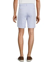 Roundtree & Yorke Classic Flat Front Performance Space Dye 8#double; Pull On Shorts