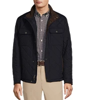 Roundtree & Yorke Diamond Quilted Pattern Jacket