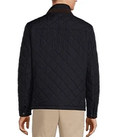 Roundtree & Yorke Diamond Quilted Pattern Jacket