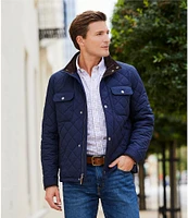 Roundtree & Yorke Diamond Quilted Pattern Jacket